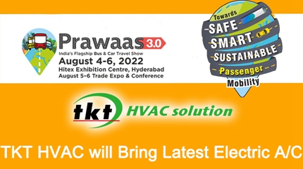 2022 Prawaas, 2022 Prawaas 3.0, TKT HVAC, Electric bus air conditioner